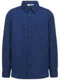 Ilas Ls Shirt Dress Blues Solid Barn Name it