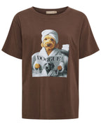Inge T-shirt Dam Brun Moro | Smilebutiken - Marta du Château