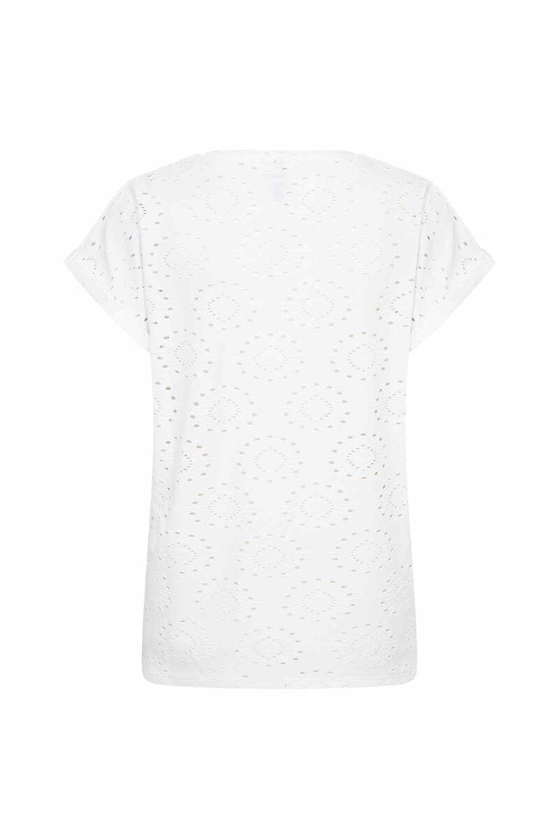 Ingela 20 T-Shirt Dam White | Smilebutiken - Soyaconcept