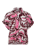 Irina Short-Sleeved Shirt Blouse Women Off-white | Smilebutiken - Zabaione