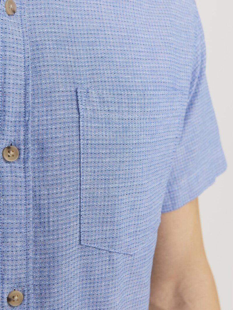 Abel Men's Shirt Ensign Blue Jack & Jones
