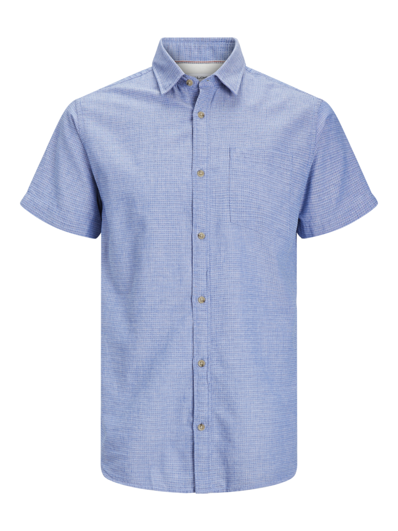 Abel Men's Shirt Ensign Blue Jack & Jones