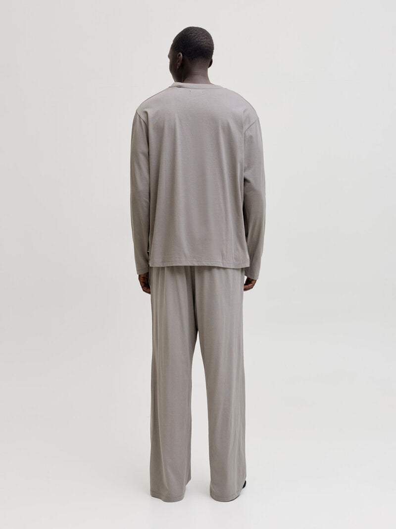 Alfred Pyjamas Set Men Grey Flannel Jack & Jones
