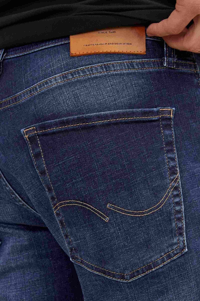 Clark Original Regular Fit Men's Jeans Blue Denim Jack & Jones