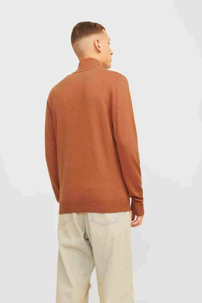 Emil Knitted Sweater Men Mocha Bisque Jack & Jones