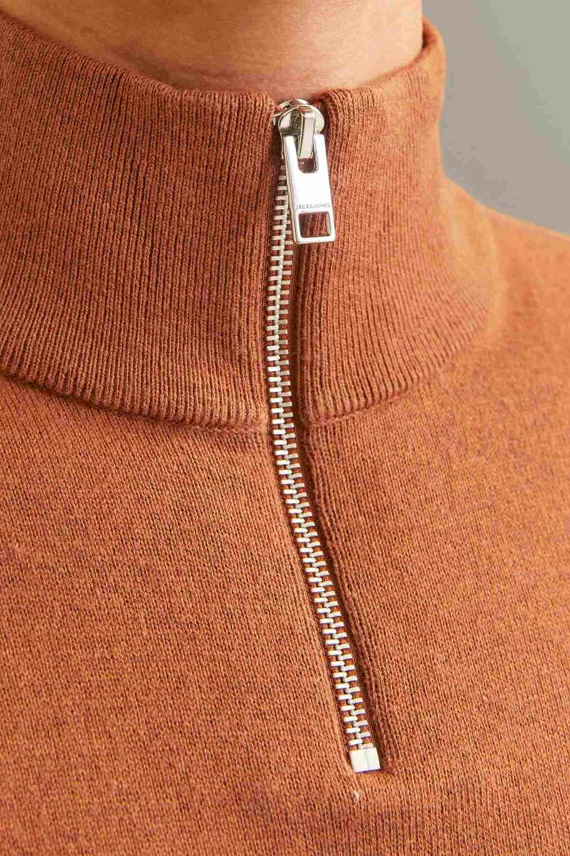 Emil Knitted Sweater Men Mocha Bisque Jack & Jones