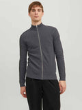 Hill Stickad Cardigan Herr Dark Grey Mel Jack & Jones