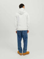 Jack & Jones Josh Hoodie Men White Mel