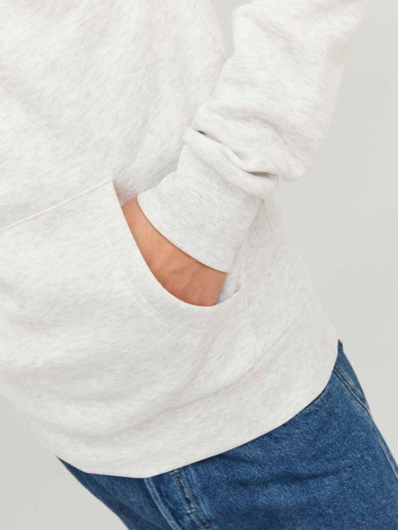 Jack & Jones Josh Hoodie Men White Mel