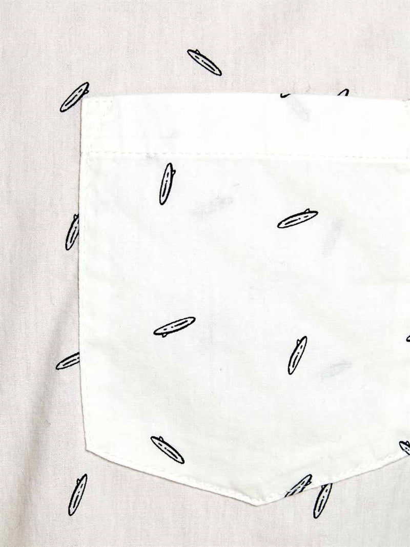 Luis Short-Sleeved Shirt Men Cloud Dancer - Jack & Jones