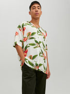 Luke Short Sleeved Shirt Men Cloud Dancer Jack & Jones