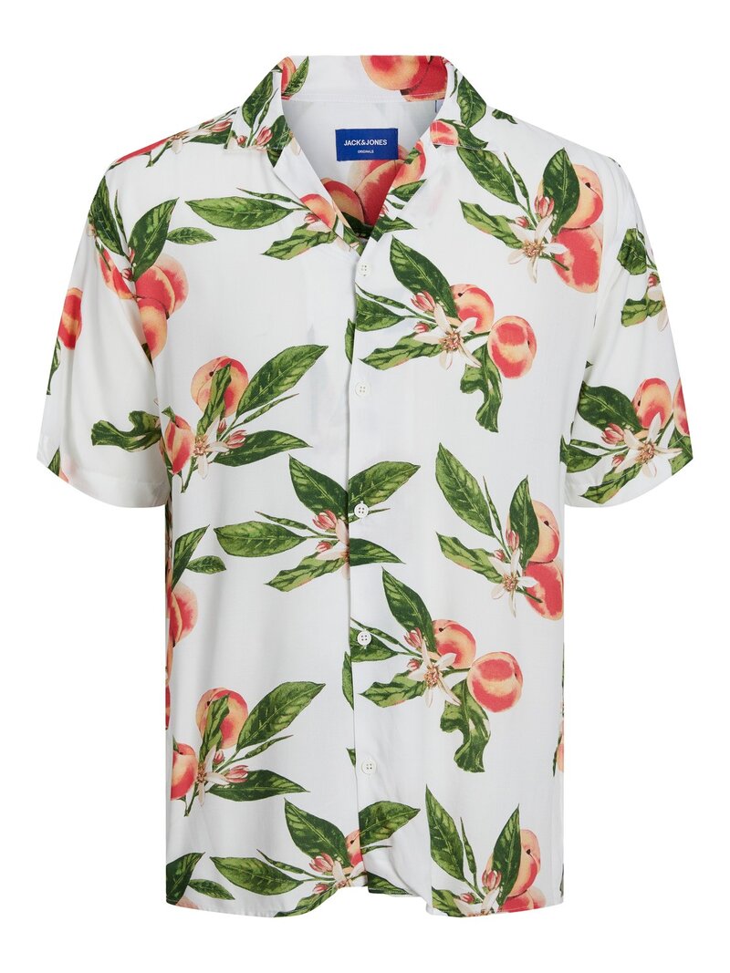 Luke Short Sleeved Shirt Men Cloud Dancer Jack & Jones