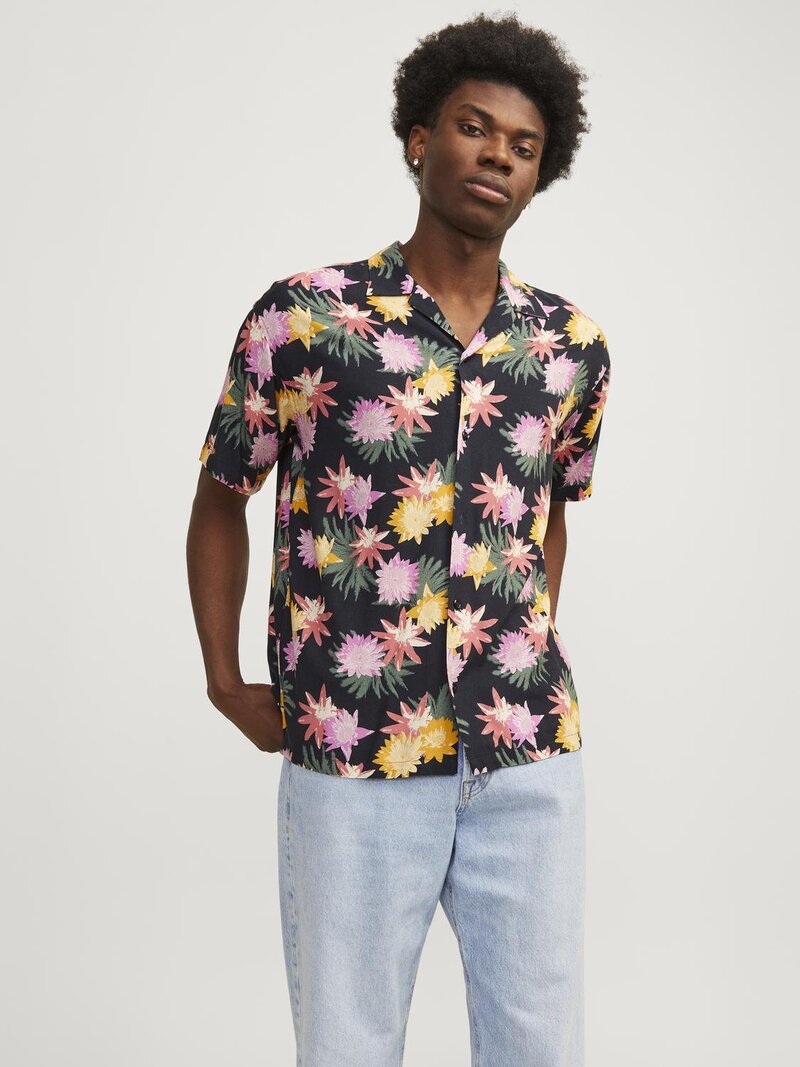 Luke Skjorta Herr Dark Navy Jack & Jones