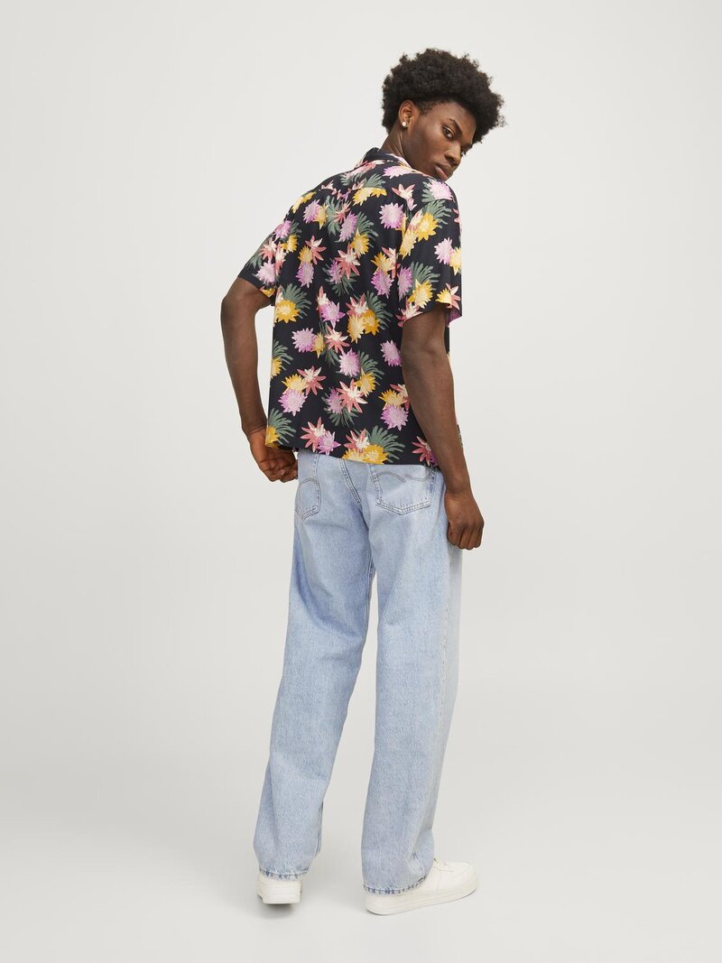 Luke Skjorta Herr Dark Navy Jack & Jones