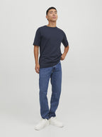 Organic Basic T-shirt Men Navy Blazer Jack & Jones
