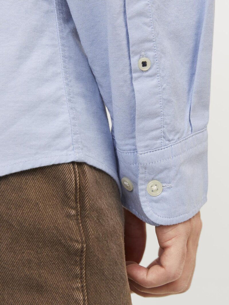 Oxford Shirt Men Cashmere Blue Jack & Jones