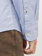 Oxford Shirt Men Cashmere Blue Jack & Jones