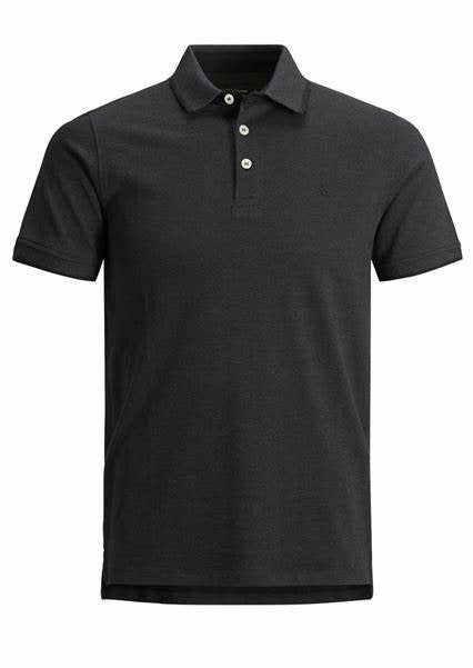 Paulos Polo SS Black Herr - Jack & Jones
