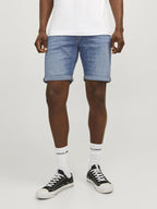 Rick Fox Shorts Herr Blue Denim Jack & Jones