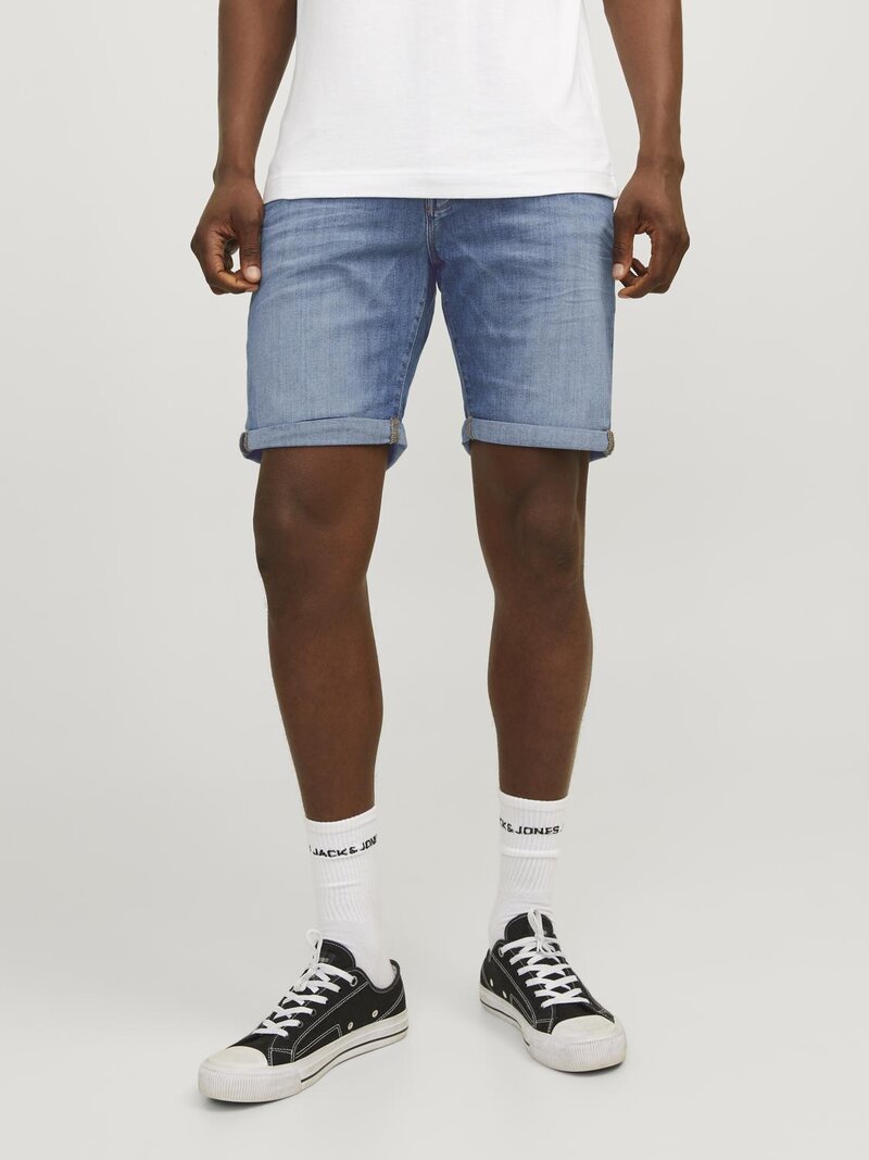 Rick Fox Shorts Herr Blue Denim Jack & Jones