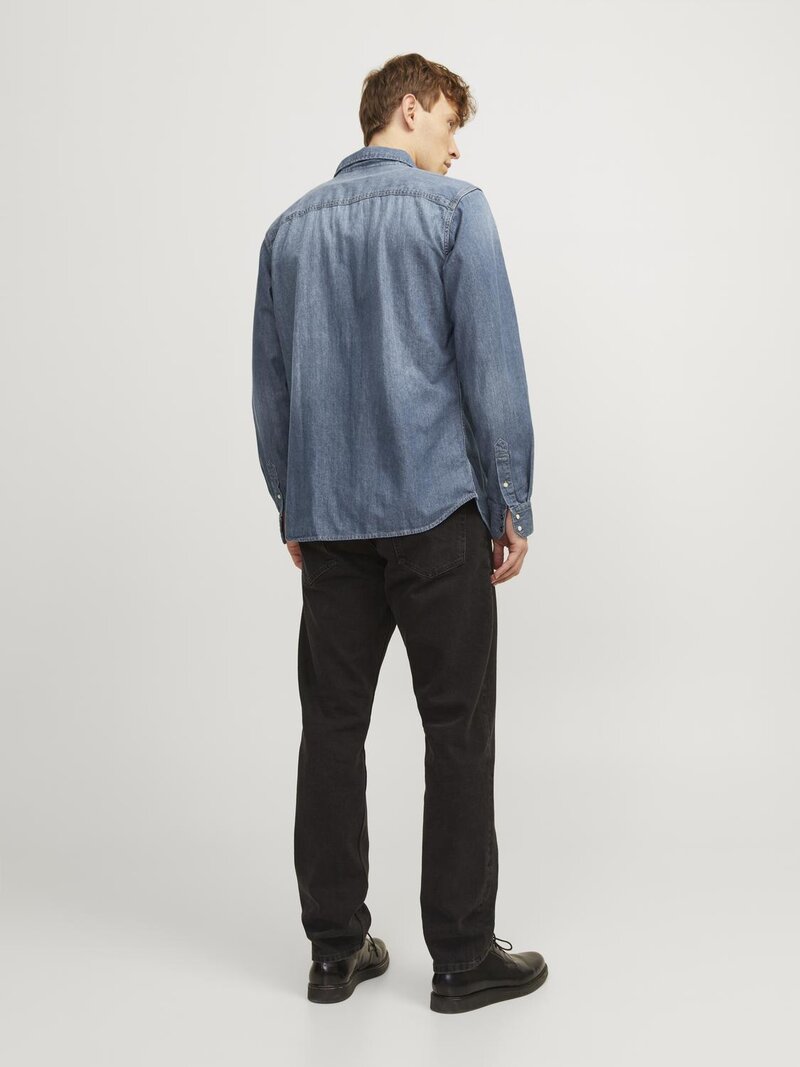 Sheridan Shirt Men's Medium Blue Denim Jack & Jones
