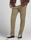 Jack & Jones Stollie Jagger Chinos Regular Fit Men Beige - Jack & Jones