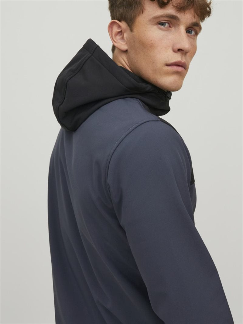 Marvin Softshell Jacket Men Ombre Blue Jack & Jones