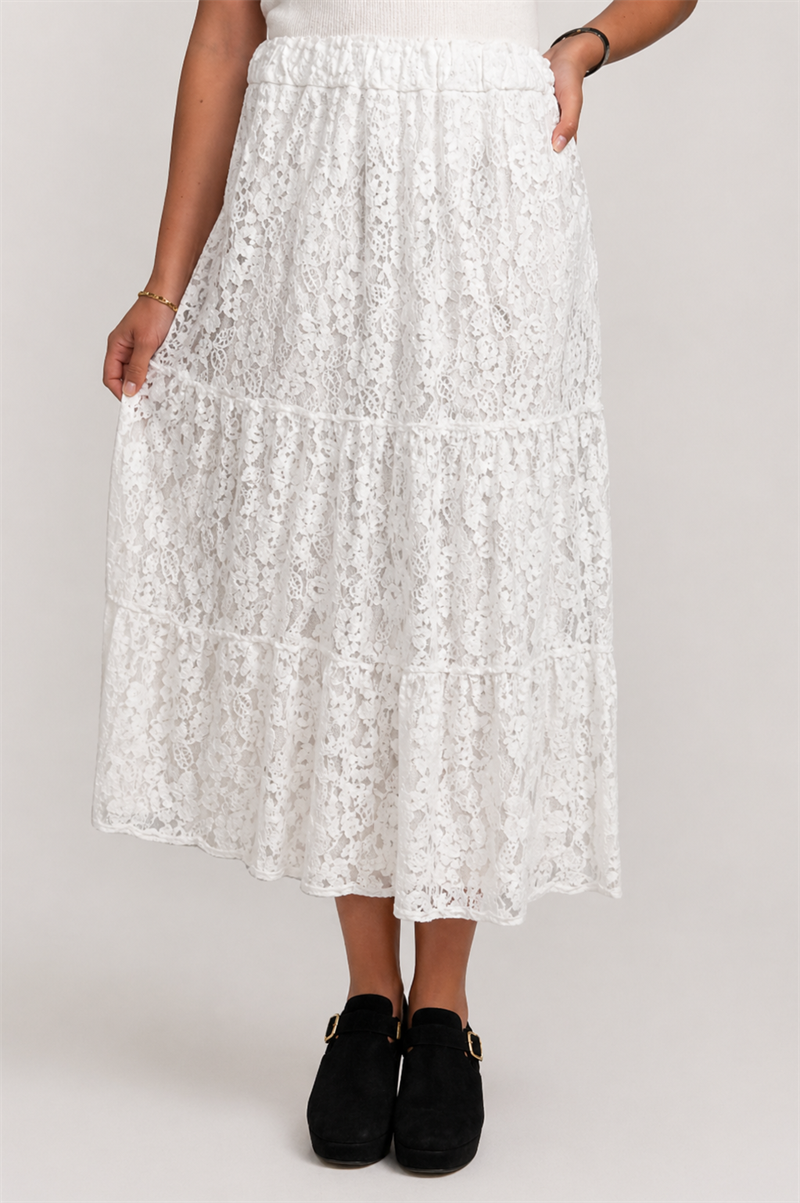 Janice Spetskjol Dam White Chica London | Smilebutiken - Caramelle Fashion