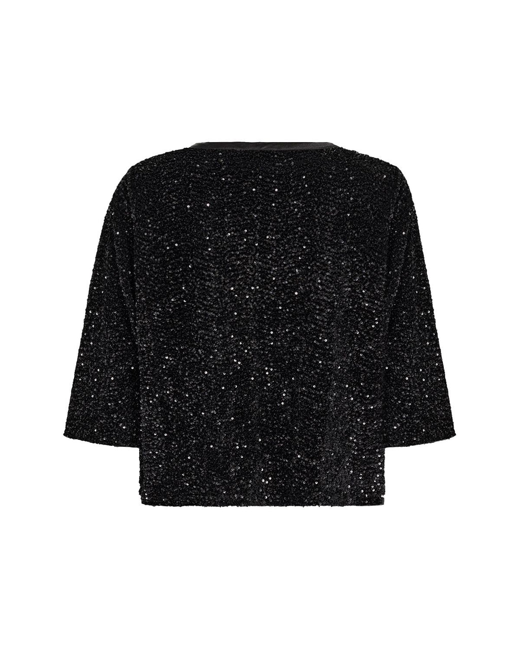 Jasleen 3 Paljettkofta Svart Black | Smilebutiken - Soyaconcept