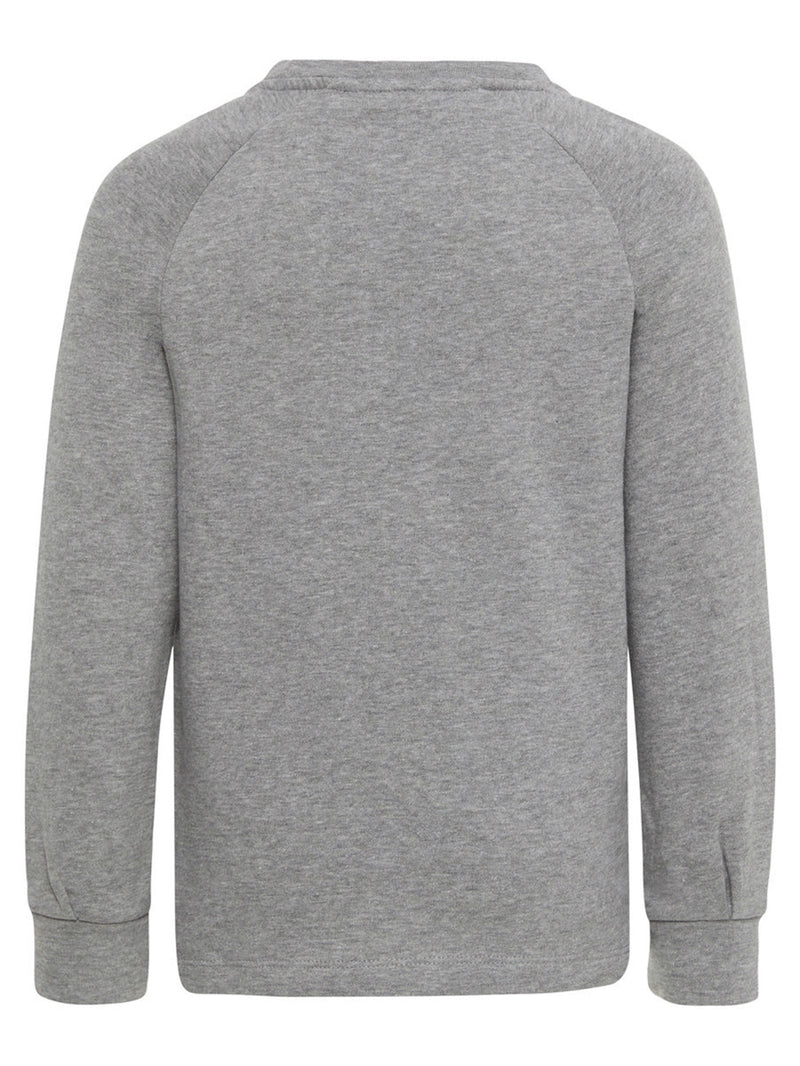 Jax Bru Light Sweat Grey Melange Barn Name it