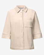 Jersey Manchester Skjorta Dam Vaniljvit Teddy Vanilla White | Smilebutiken - Cecil