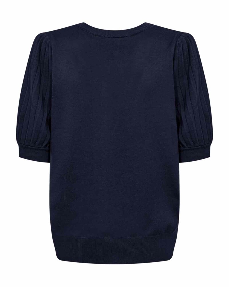 Joel Kortärmad Pullover Dam Navy Blazer | Smilebutiken - Freequent