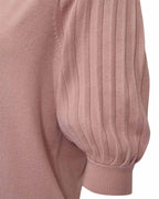Joel Short-Sleeved Pullover Women Pale Mauve | Smilebutiken - Freequent