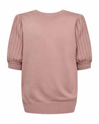Joel Short-Sleeved Pullover Women Pale Mauve | Smilebutiken - Freequent