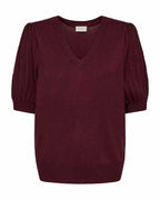 Joel Short-Sleeved Pullover Women Port Royale | Smilebutiken - Freequent