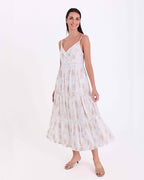 Jola Klänning Dam Brilliant White W Moonbeam | Smilebutiken - Freequent