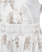 Jola Klänning Dam Brilliant White W Moonbeam | Smilebutiken - Freequent