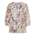 Jordan V-Neck Blouse Women Beige Marta du Chateau | Smilebutiken - Marta du Chateau