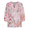 Jordan V-neck Blouse Women Pink Marta du Chateau | Smilebutiken