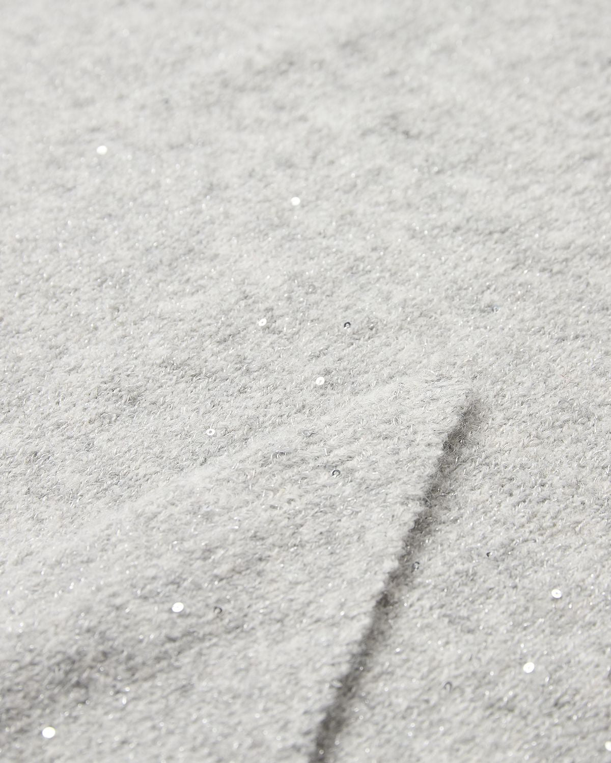 Junette Glittrig Halsduk Dam Ljusgrå Lt Grey Melange | Smilebutiken - Soyaconcept
