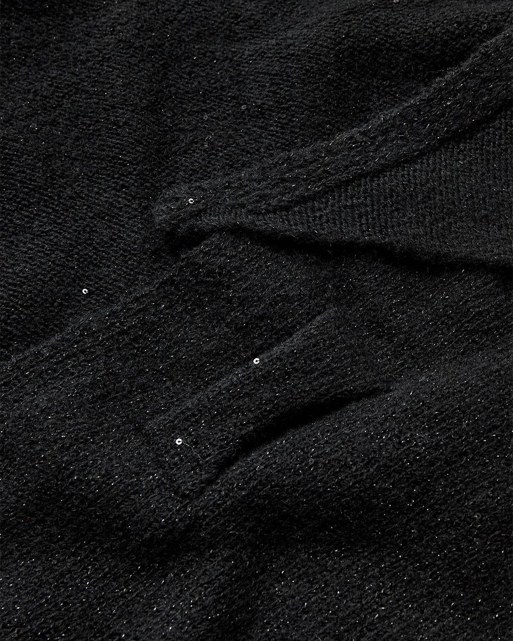 Junette Glittrig Halsduk Dam Svart Black | Smilebutiken - Soyaconcept