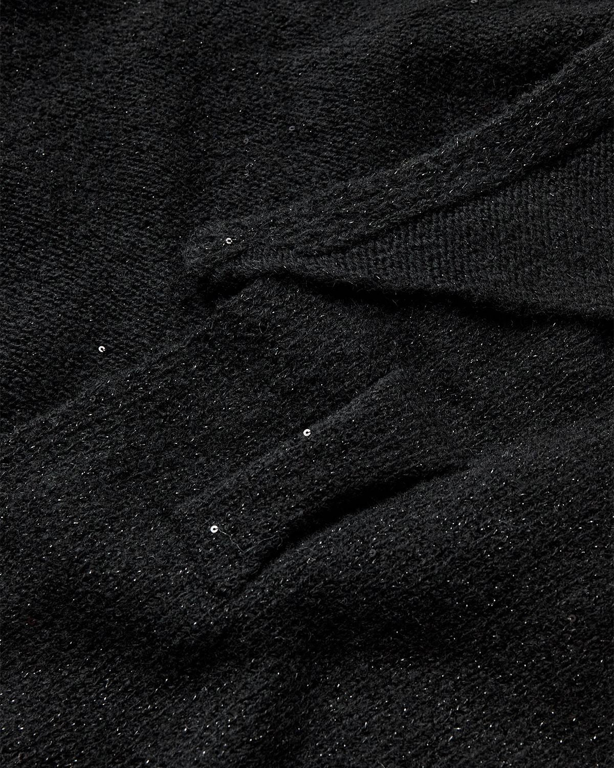 Junette Glittrig Halsduk Dam Svart Black | Smilebutiken - Soyaconcept