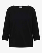 Kaia Tröja Med Båthals Dam Black | Smilebutiken - Cecil
