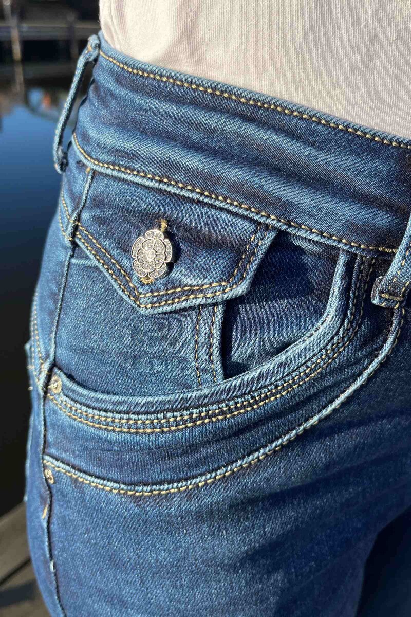 Alma Jeans Dam Blue Karostar