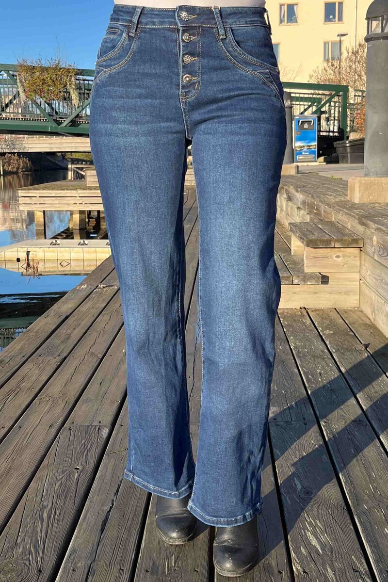Selma Women's Blue Karostar Jeans