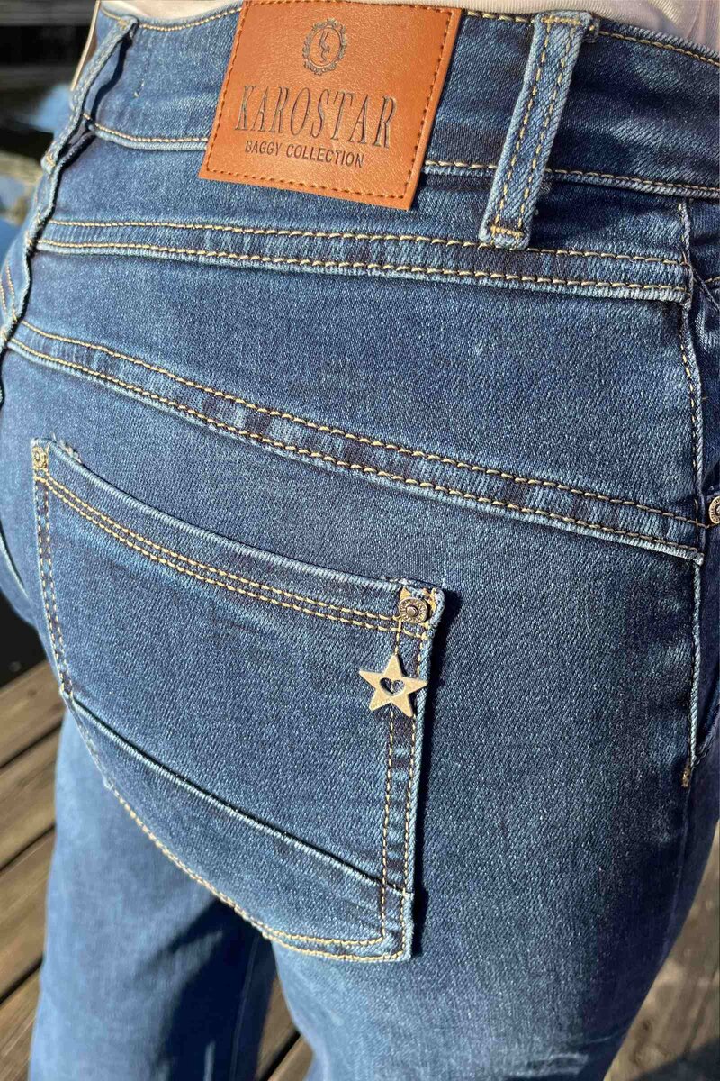 Selma Women's Blue Karostar Jeans