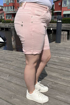 Karostar Shorts Denim Women Pink Caramelle Fashion