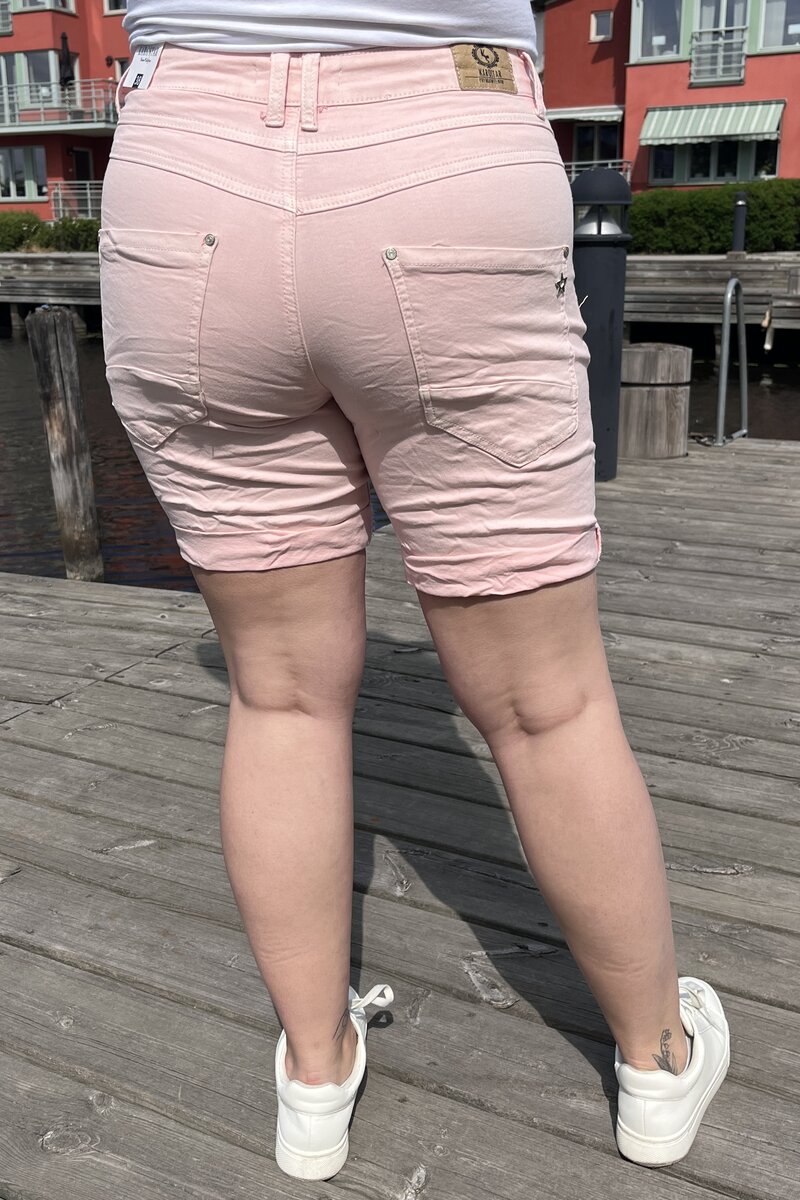Karostar Shorts Denim Women Pink Caramelle Fashion