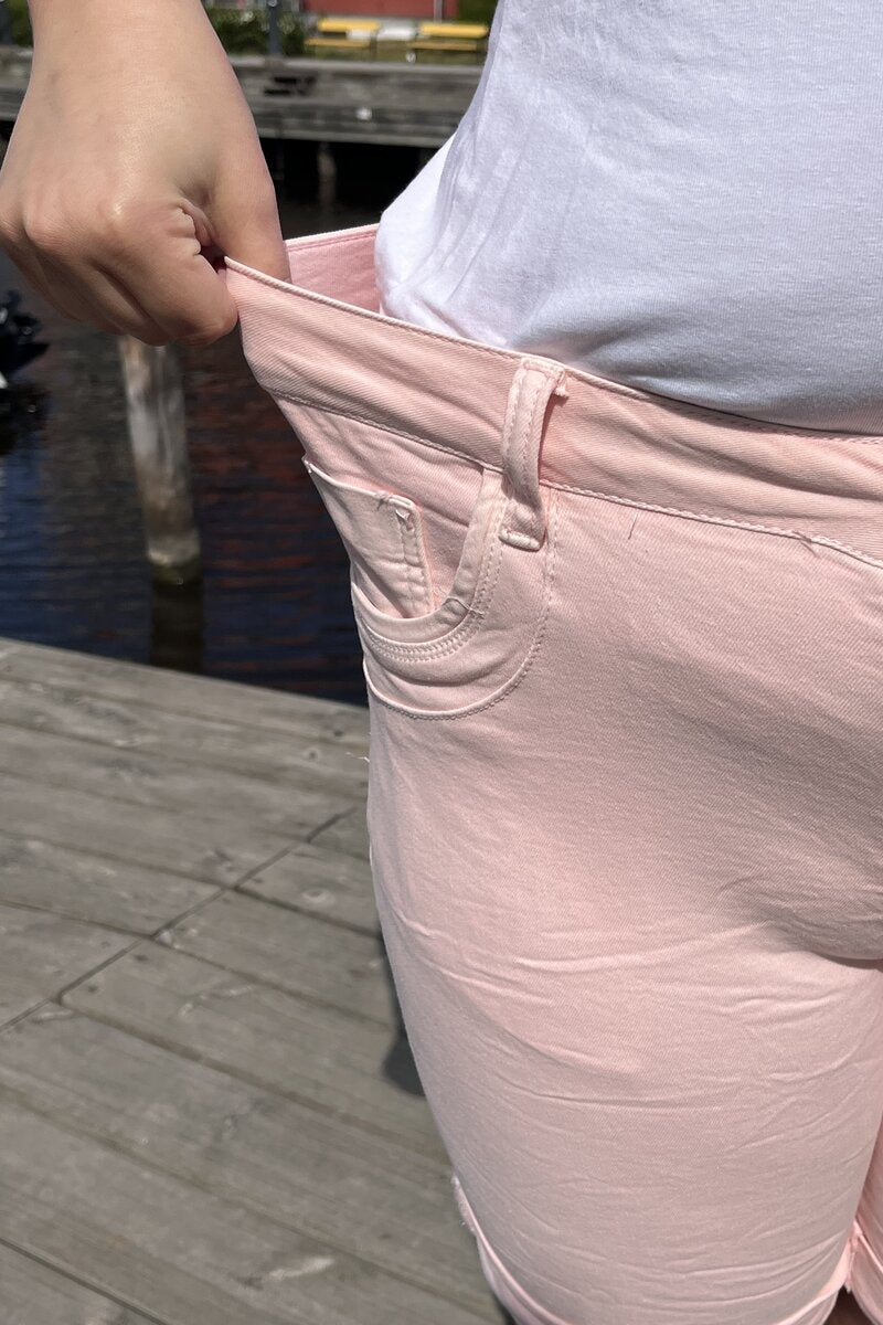 Karostar Shorts Denim Women Pink Caramelle Fashion