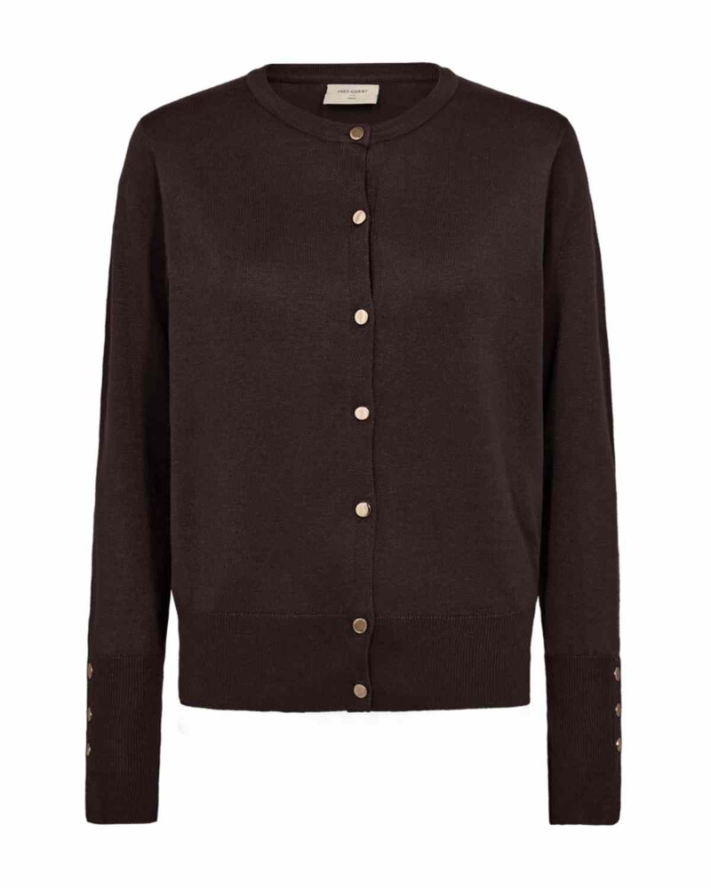 Katie Rundhalsad Cardigan Dam Mole | Smilebutiken - Freequent